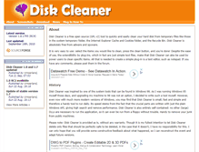Tablet Screenshot of diskcleaner.nl